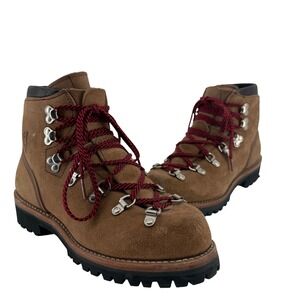 Vintage Vasque Hiking Boots Brown Suede Lace Outdoor Trekking Size 6.5 USA Made‎
